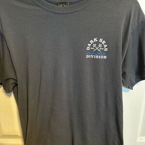 Mens Gray Dark Seas Tshirt Medium